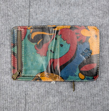 Patricia Nash Bifold Wallet Leather Artwork A...