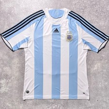 Official Adidas Argentina Home Shirt 2008 2009 Size 4XL