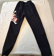 Nike Air Jordan Black Youth Boys Sweatpants Size Medium 10-12 Years