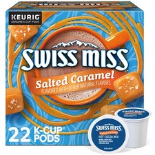 Swiss Miss Salted Caramel Hot Cocoa, K-Cup Pods, 22 Count
