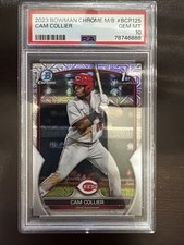 2023 Bowman Mega Box Cam Collier Prospects Mojo Refractor #BCP-125 Reds PSA 10