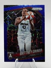 2025 Panini Prizm WNBA #46 - Brittney Griner (Blue Velocity Prizm) Atlanta Dream