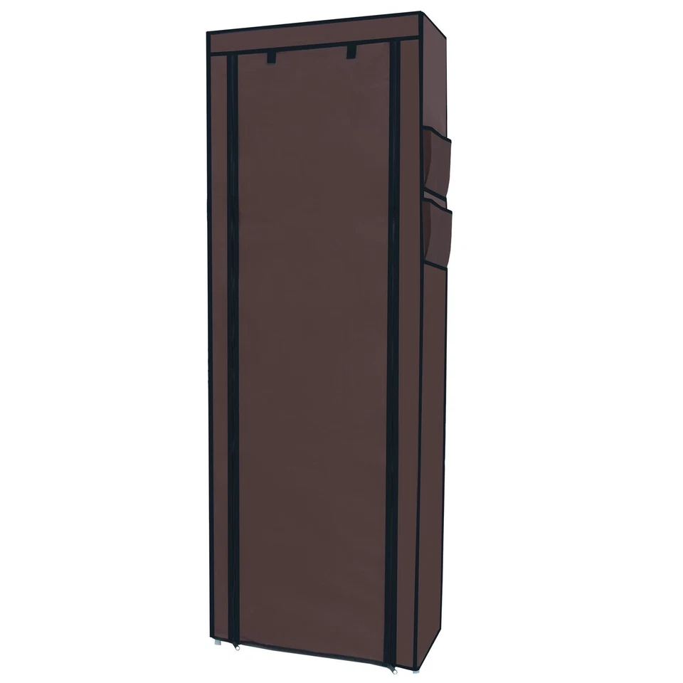 Faltschrank 170x58x28 cm Stoffschrank Kleiderschrank Camping