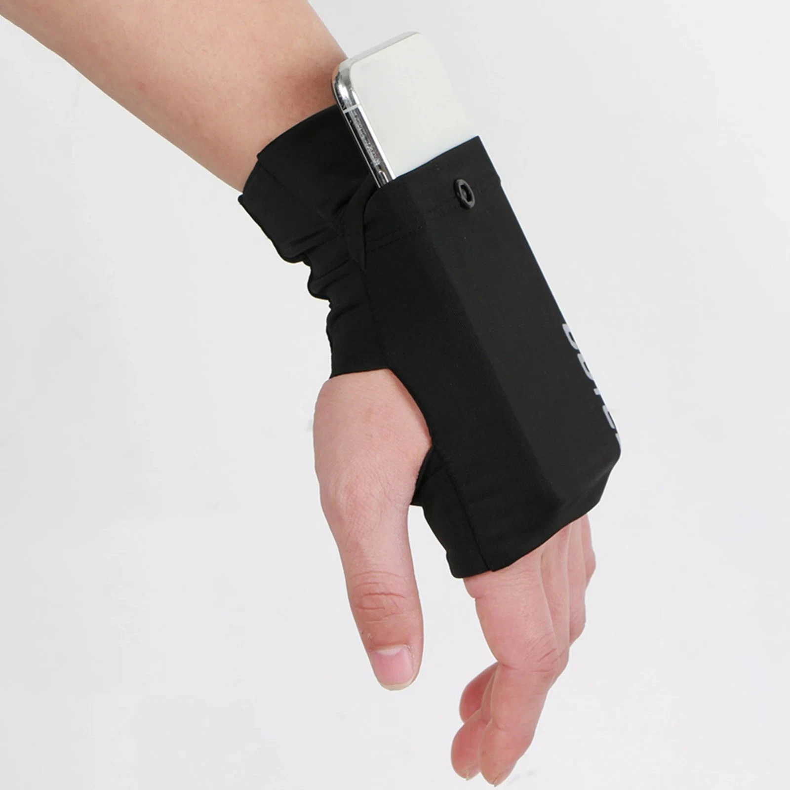 Running Sports Phone Bag Wrist Purse Bag Travel Bike Safe for Outdoor Gym Gloves