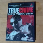 Activision True Crime: New York City PS2 M NTSC-U/C Manual Included