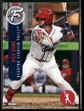 2025 Reading Fightin Phils 2nd Nick Dunn RC Rookie Phillies Minor League