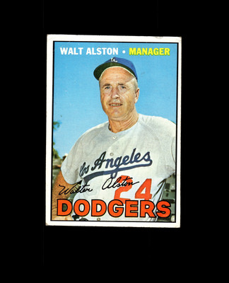 1967 Topps 294 Walter Alston MG VG-EX #D1,425433