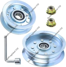 2 Pieces Flat Idler Pulley GY22172 for Briggs & Stratton Engine 441577