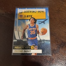 2024-25 Panini Nba Hoops - Arriving Now Pacome Dadiet #15 Winter (RC)