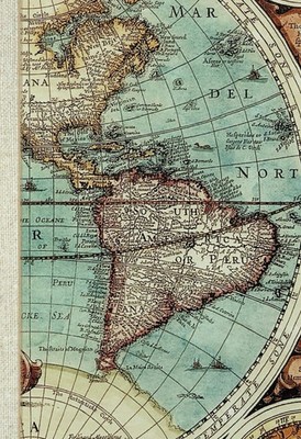 A6 Dotted Travelers Notebook Insert - 4.1 x 6'': vintage map cover suits Leather