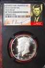 2014-S - Kennedy SILVER Half Dollar, NGC, SP-70-PL, Enhanced Finish, High Relief