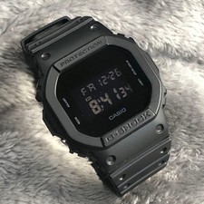 All black standard model DW-5600BB G-SHOCK CASIO