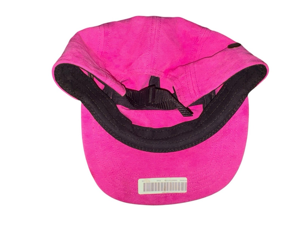 Supreme Washed Chino Twill Camp Cap Pink Adjustable | eBay