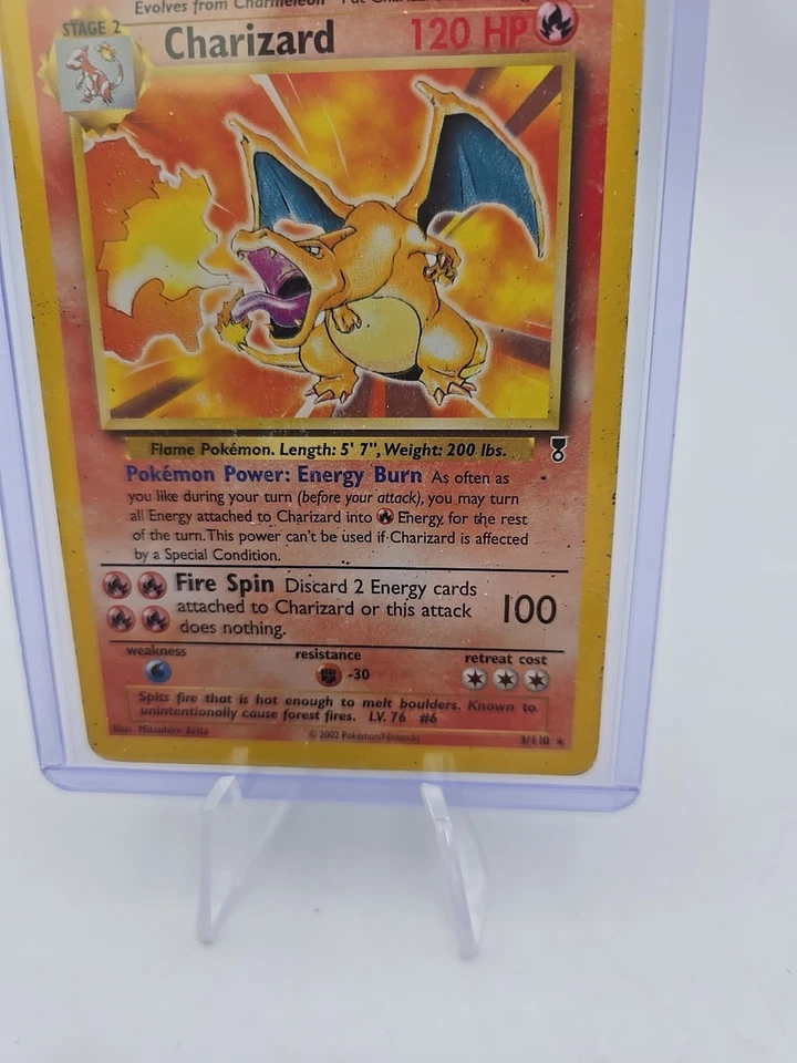 Charizard - (WotC Legendary Collection) 3/110 Колода Эксклюзивов Обычная - Изображение 4 из 4