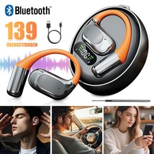 139 Sprachen AI Echtzeit Übersetzer Translator Kopfhörer mit Simultanübersetzer