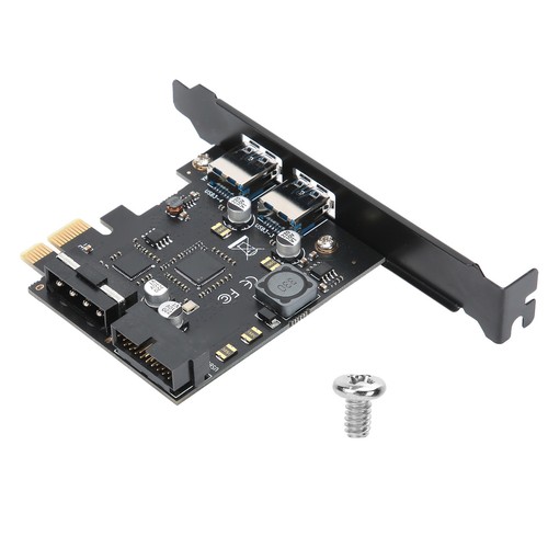STW3002 PCI Express Card PCIE To USB3.0 20PIN Expansion Board For Desktop Com CB - Afbeelding 11 van 18