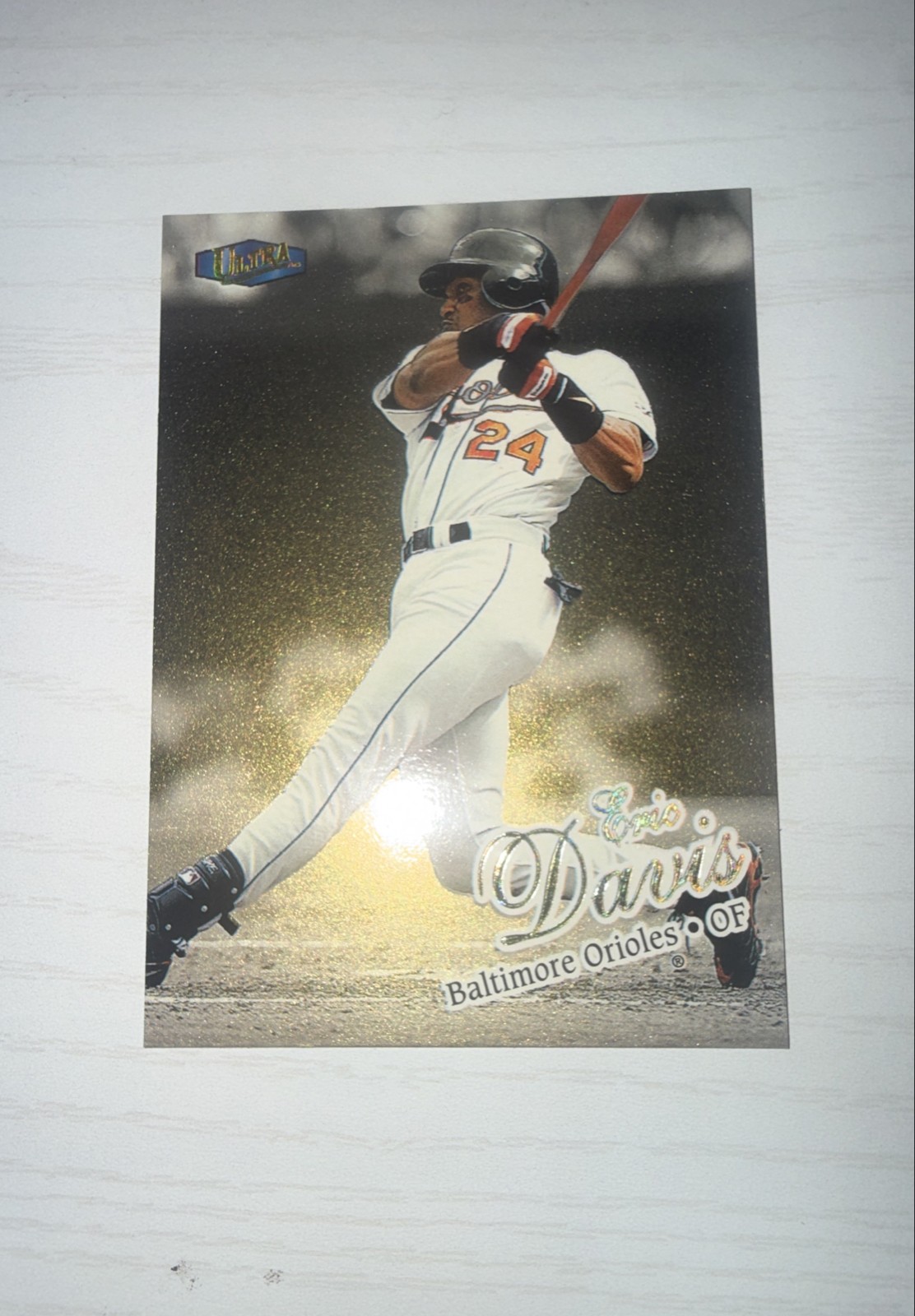 1998 Ultra - Eric Davis #291G Gold Medallion Edition