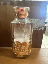 Bath Body Works SNOWFLAKES CASHMERE Shower Gel Body Wash 10 fl.oz