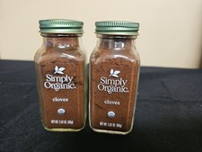 Ground Cloves, 2.82 Oz, Pack Of 2, Factory Sealed, Kosher, SimplyOrganic Brand
