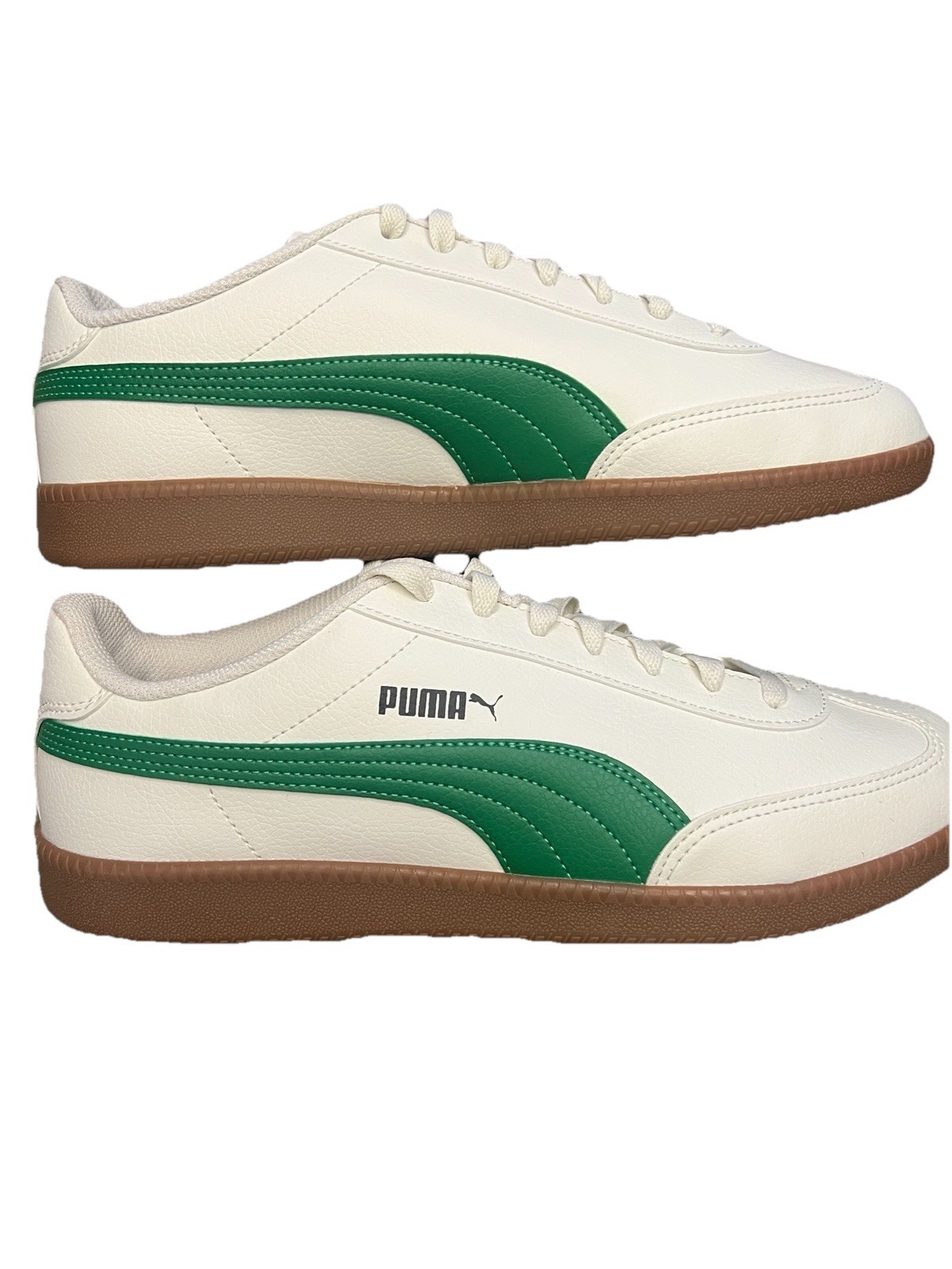 SAOLA Sneakers Puma Uomo Bianco Verde 9 T SL Trainer Tg 9 Stile Codice 398181 07 NUOVE