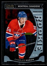 2015-16 O-Pee-Chee Platinum Marquee Rookies Charles Hudon Montreal Canadiens