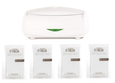 Prince Lionheart Ultimate Baby Wipes Warmer PLUS 9 Replacement Pillows - New