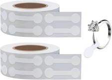 1000PCS Jewelry Price Tags Stickers,Price Stickers White Blank Price Tags, Small