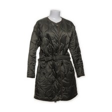 Velour, Mantel, Damen, Größe: S, Grün, Camouflage #eMN