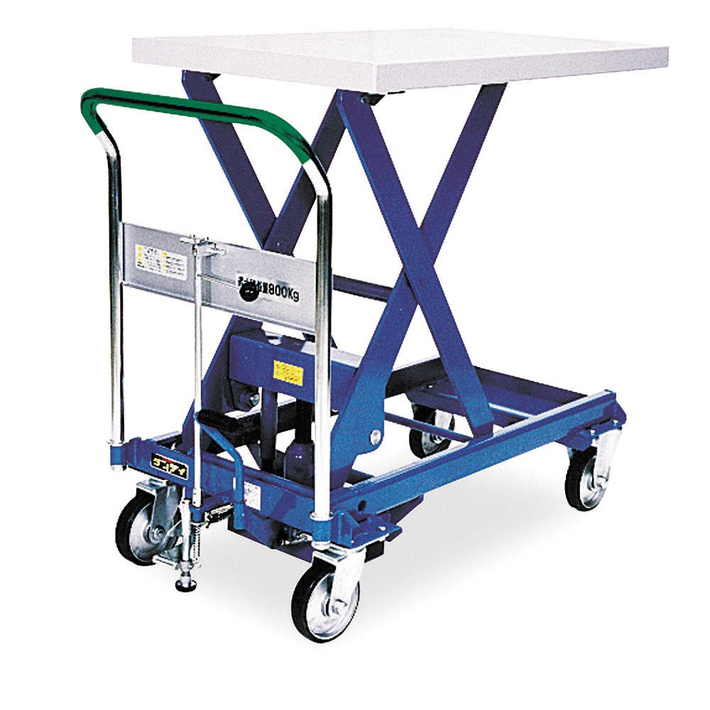 SOUTHWORTH A-500 Scissor Lift Cart,1100 lb.,Steel,Fixed 4YZ96