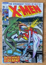 X-Men #61 -VG/FN+ -MARVEL ( Vol- 1 -1969) -Neal Adams - Bagged & Boarded.