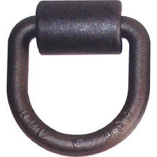 Ancra 49897-10 Tie Down D Ring   5/8 In., Forged Steel, With Weld On Clip,