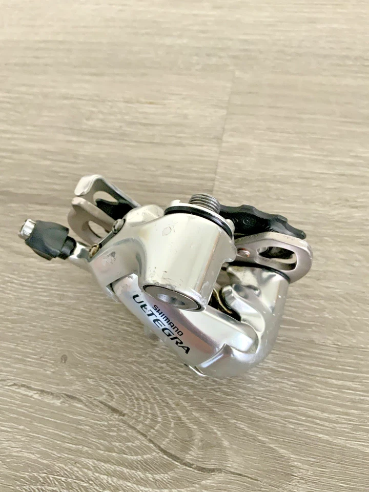 SHIMANO ULTEGRA REAR DERAILLEUR 10 OR 9 SPEED 6600 SILVER - Image 3 of 4