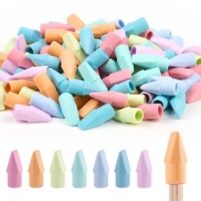 120 Pack Erasers for Kids, Pencil Top Erasers, Eraser Caps, Cap Toppers Small...