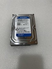 Western Digital WD Blue WD 5000AZLX 500gb 3.5  Hard Drive Used