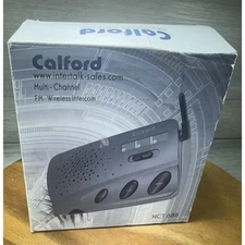 3 Channel FM multi-channel Wireless Office Home Intercom Set Untested