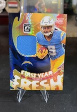2025 Panini Donruss Optic - First Year Fresh Tre Harris #FYFBH-THS Blue Hyper...