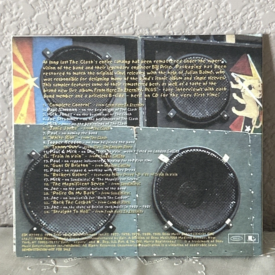 The Clash- ROCKERS GALORE- Ltd Ed. 24-track Promo CD Sampler- - Image 2 of 3