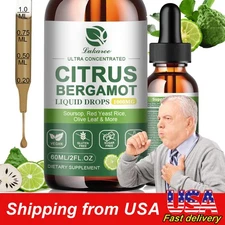 Extra Strength Citrus Bergamot Extract w/Black Pepper Support Overall Wellness