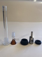 DIY Bong Kit 5  Inch 14mm Downstem Glass Bowl Diamond Drill Bit Guide Water Pipe