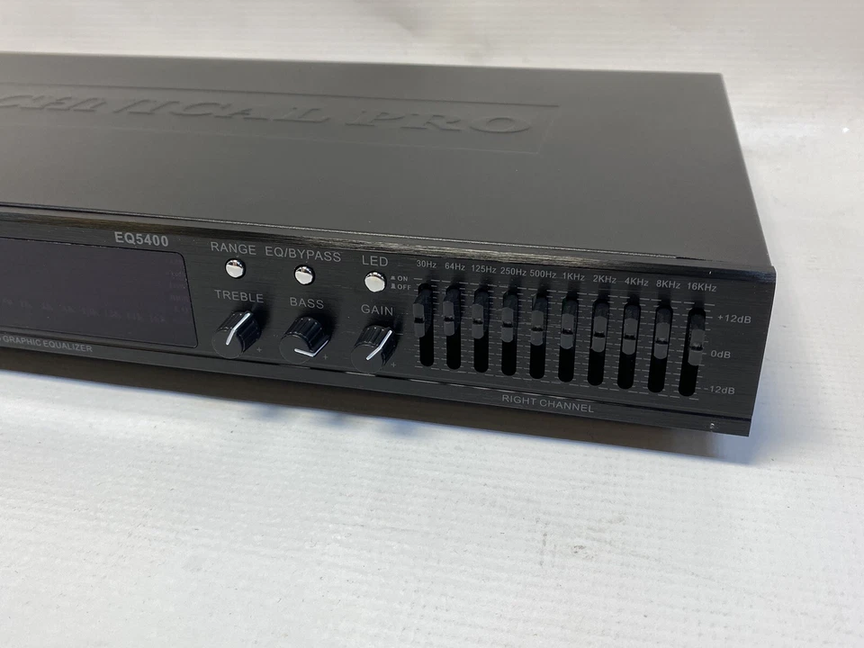 Technical Pro EQ5400 Dual 10-Band Equalizer - Image 3 of 4