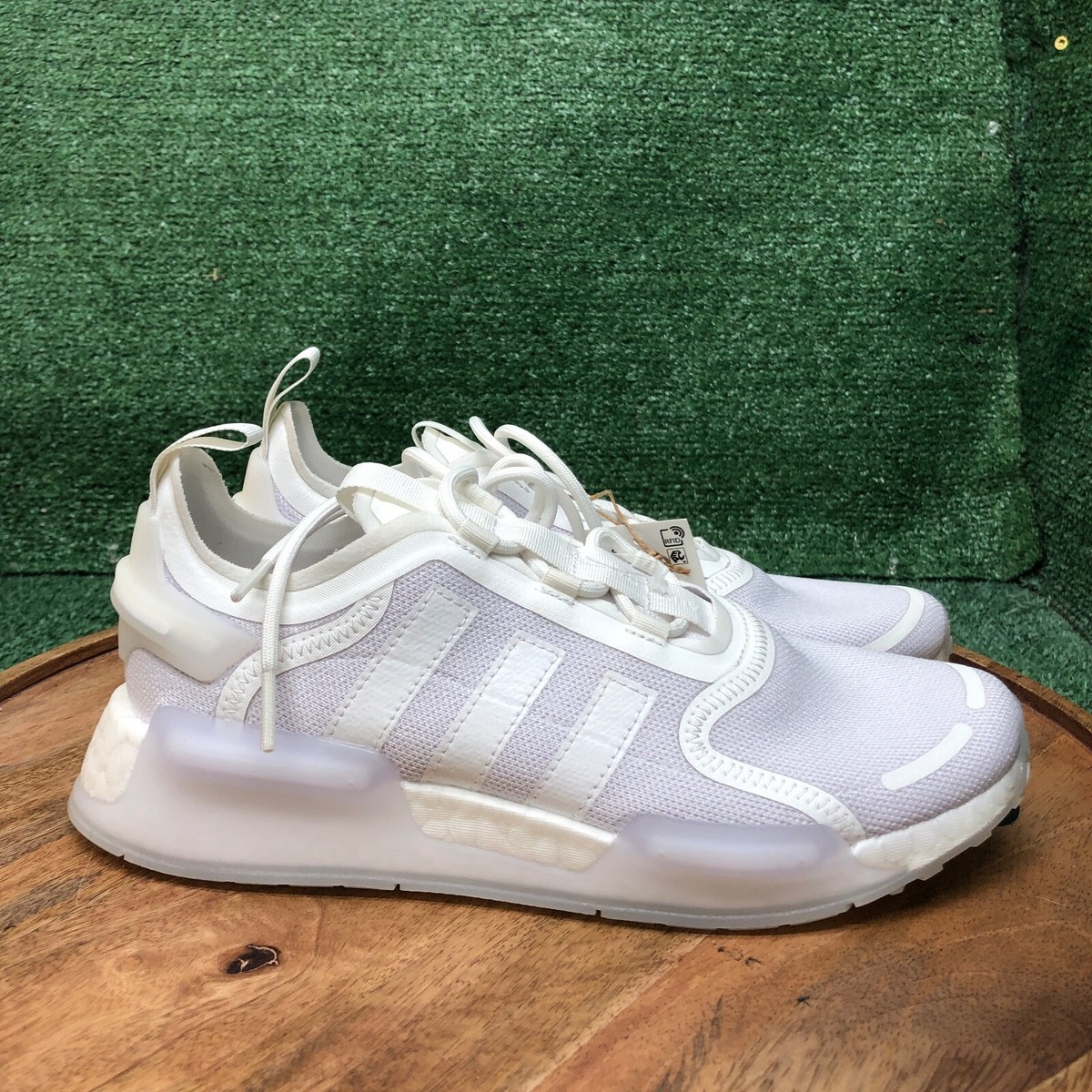 Adidas NMD V3 GS Boys Shoes Size White/White Athletic Running Shoes  Sneakers