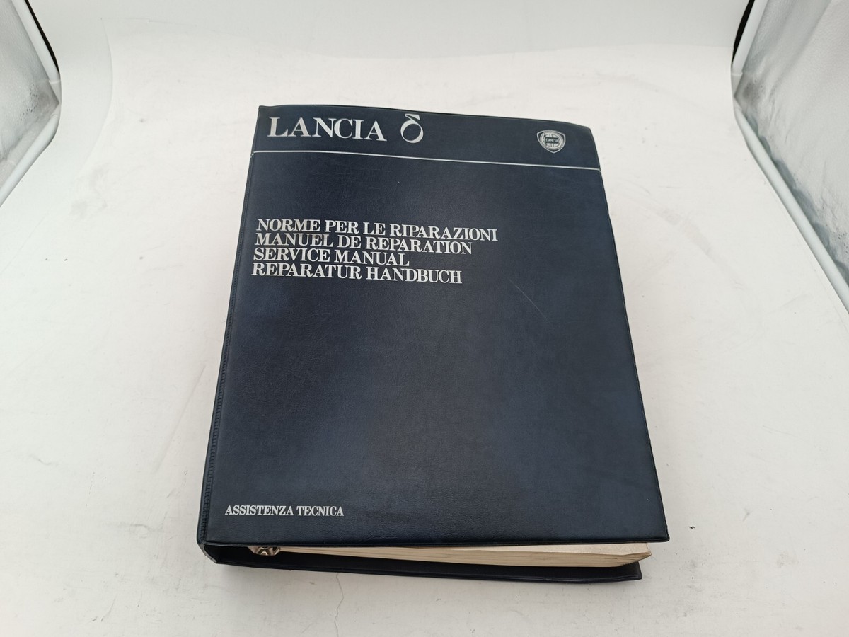 Lancia Delta HF Integrale サービスマニュアル Lancia Delta First Series Workshop Manual 1.3 1.5 Repair
