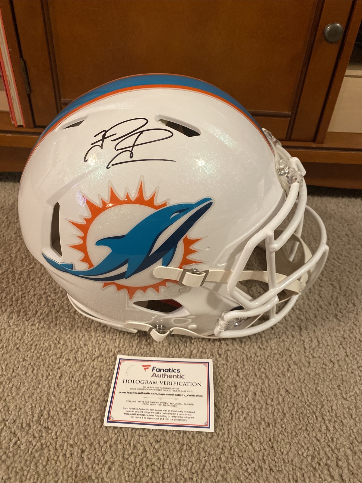 Tua Tagovailoa Autographed Full Size Authentic Speed Helmet Fanatics