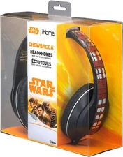 NEW eKids iHome Li-M40CB.FXv8M Star Wars Chewbacca Over-the-Ear Headphones
