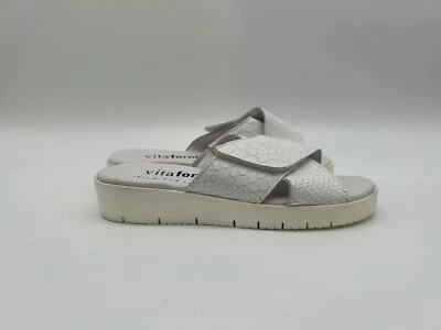 Vitaform Softnapaleder Damen Sandale Weiß EUR 39 - Bild 1 von 3