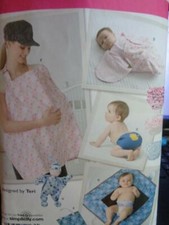 Simplicity Sewing Pattern 2165 Baby Accessories Diaper Cover