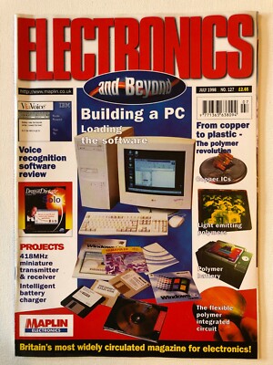 Electronics & Beyond Magazine July 1998 #127 Cover Building A PC 103C
