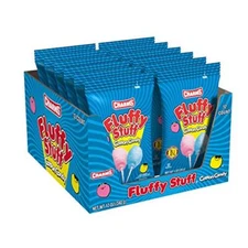 Fluffy Stuff Cotton Candy - Pink and Blue Fresh Spun Floss Sugar Retro Candy - 