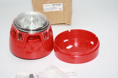Notifier CWSS-RR-S6 Echolot Leuchtfeuer - roter Körper roter Blitz - mit First Fix Option