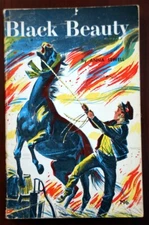 BLACK BEAUTY by Anna Sewell 1961 Vintage Scholastic Paperback T96 Illustrated